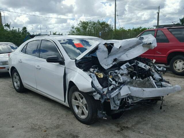 1G11B5SL2FF162195 - 2015 CHEVROLET MALIBU LS WHITE photo 1