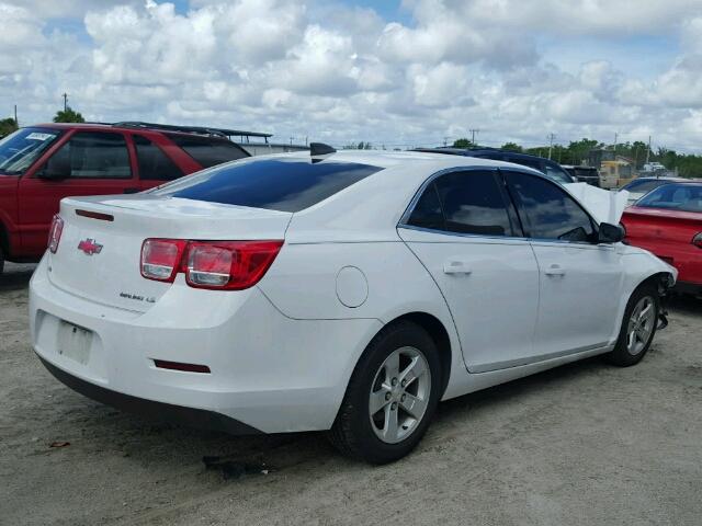 1G11B5SL2FF162195 - 2015 CHEVROLET MALIBU LS WHITE photo 4