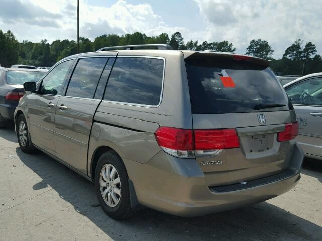 5FNRL3H76AB081509 - 2010 HONDA ODYSSEY EX GOLD photo 3