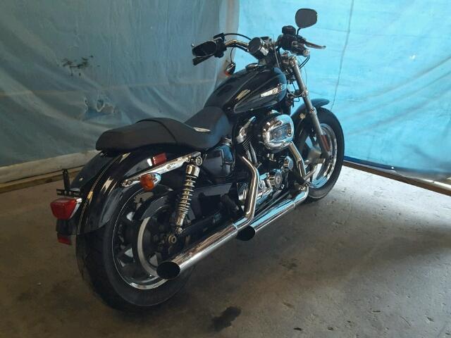 1HD1CT320BC420836 - 2011 HARLEY-DAVIDSON XLH1200 C BLACK photo 4