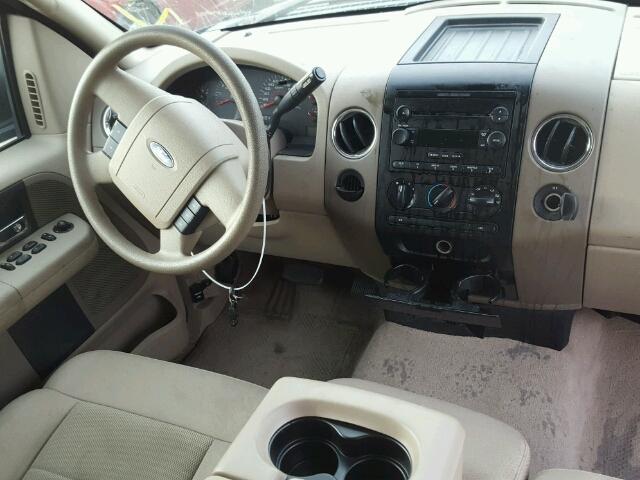 1FTRX12W06NB17826 - 2006 FORD F150 棕色 照片 9