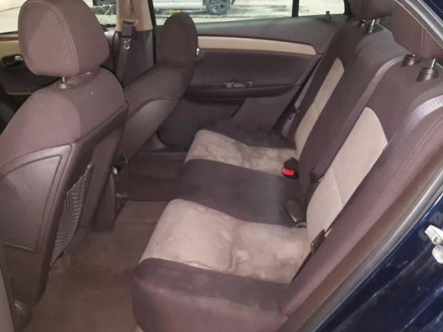 1G1ZH57B794209898 - 2009 CHEVROLET MALIBU 1LT BLUE photo 6