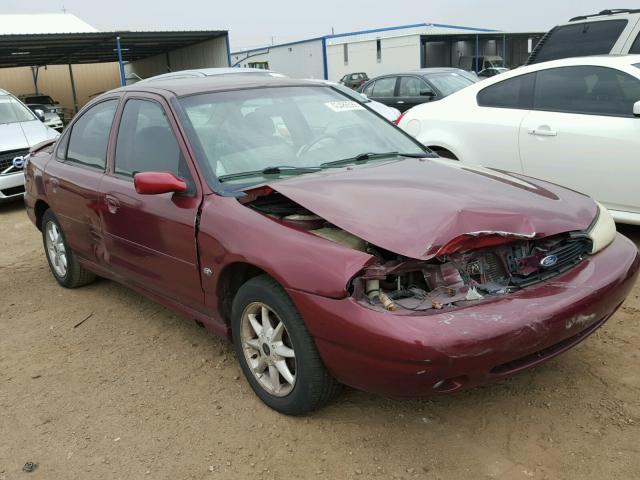 1FAFP66L4WK283032 - 1998 FORD CONTOUR LX ORANGE photo 1