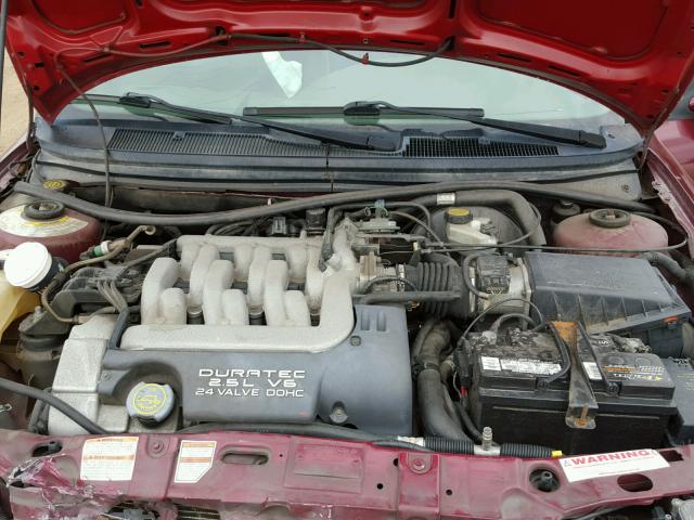 1FAFP66L4WK283032 - 1998 FORD CONTOUR LX ORANGE photo 7