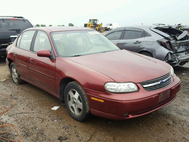 1G1NE52JX2M647942 - 2002 CHEVROLET MALIBU LS Bordo foto 1