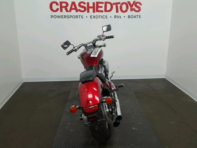 JH2SC6705AK000498 - 2010 HONDA VT1300 CS RED photo 4