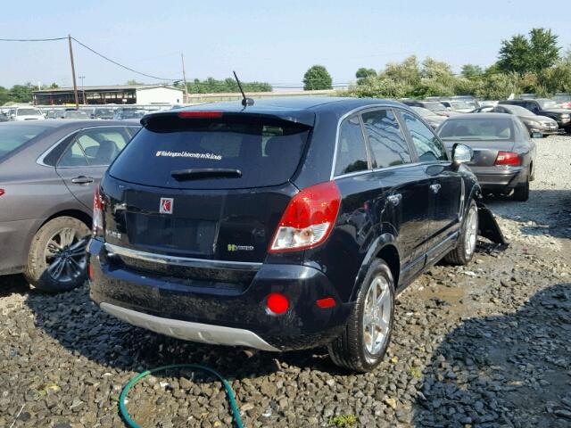 3GSCL93Z49S622033 - 2009 SATURN VUE HYBRID BLACK photo 4