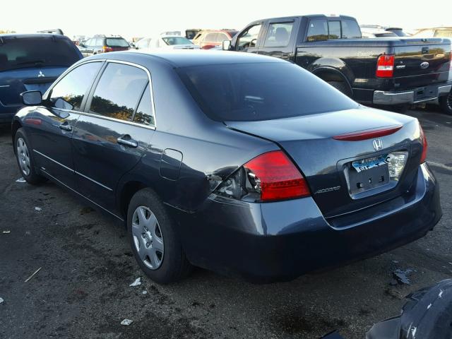 1HGCM56496A036931 - 2006 HONDA ACCORD GRAY photo 3