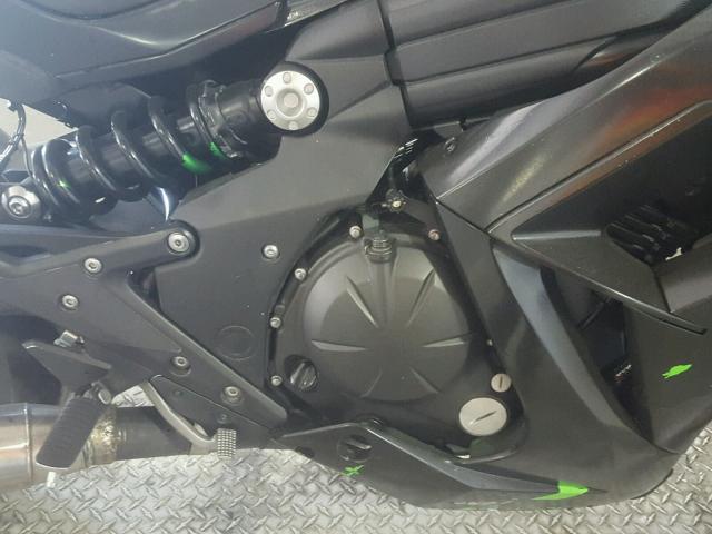 JKAEXEF17GDA29395 - 2016 KAWASAKI EX650 F BLACK photo 7