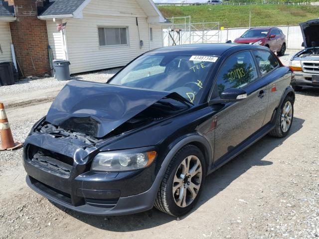 YV1MK672082063342 - 2008 VOLVO C30 T5 BLACK photo 2