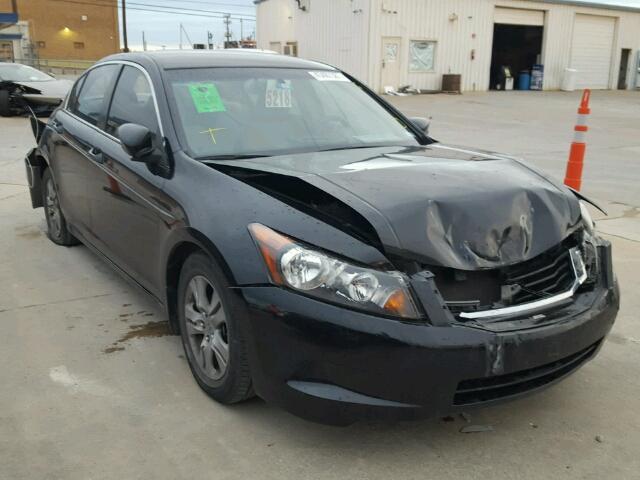 JHMCP26498C038494 - 2008 HONDA ACCORD LXP BLACK photo 1