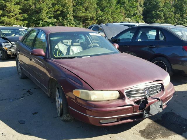 2G4WB52K4X1472907 - 1999 BUICK REGAL LS BURGUNDY photo 1