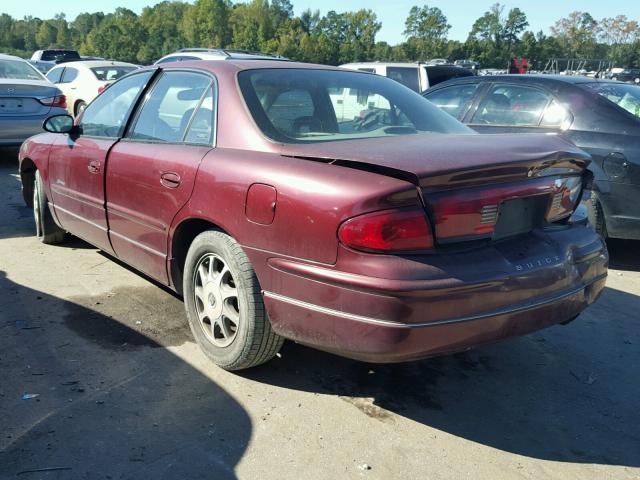 2G4WB52K4X1472907 - 1999 BUICK REGAL LS 勃艮第红 照片 3