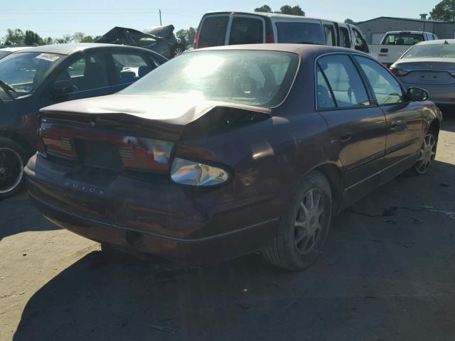 2G4WB52K4X1472907 - 1999 BUICK REGAL LS 勃艮第红 照片 4