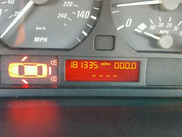 WBABS33421JY40728 - 2001 BMW 325 BLUE photo 8