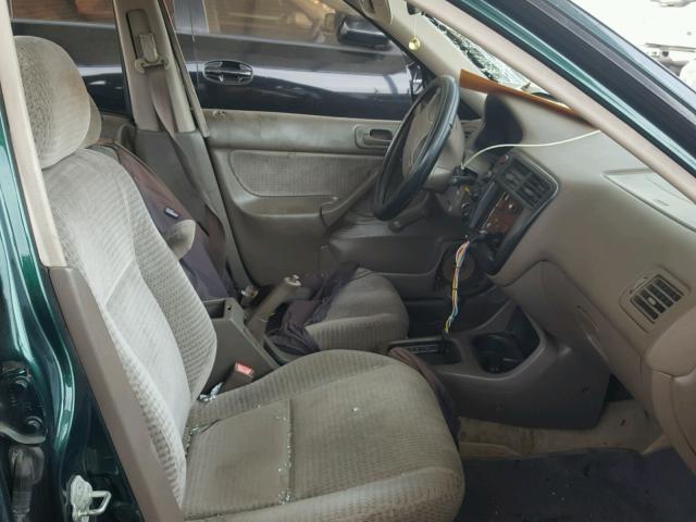 2HGEJ6617XH587682 - 1999 HONDA CIVIC BASE GREEN photo 5