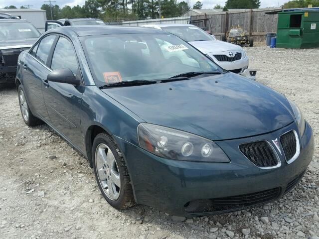 1G2ZH558564227346 - 2006 PONTIAC G6 GT GREEN photo 1