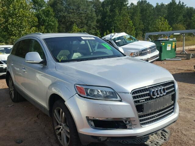 WA1BY74L27D039619 - 2007 AUDI Q7 3.6 QUA SILVER photo 1