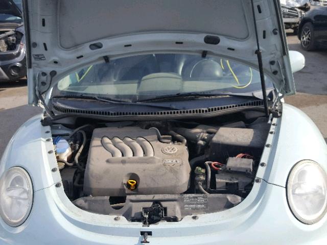 3VWCM31Y15M368308 - 2005 VOLKSWAGEN NEW BEETLE 蓝色 照片 7