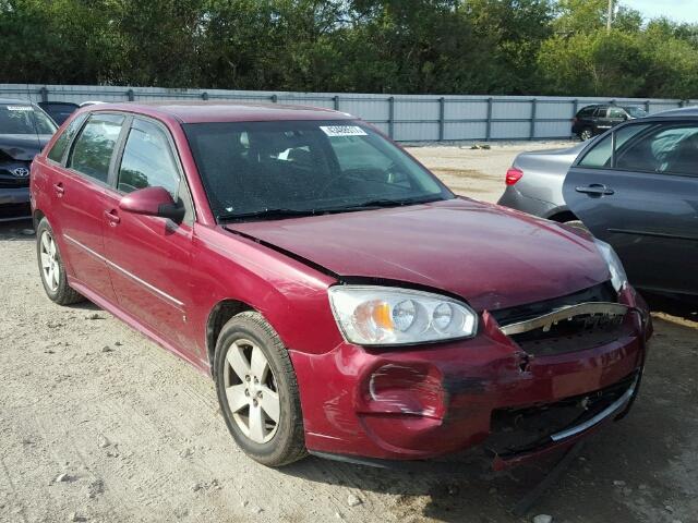 1G1ZT61866F291902 - 2006 CHEVROLET MALIBU MAX BURGUNDY photo 1