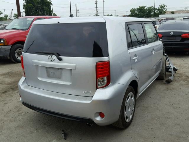 JTLZE4FEXEJ050817 - 2014 TOYOTA SCION XB 银色 照片 4