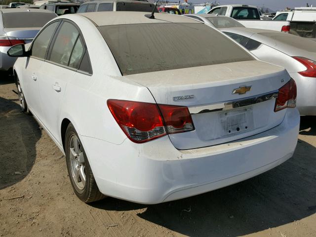 1G1PC5SB3D7206727 - 2013 CHEVROLET CRUZE LT WHITE photo 3