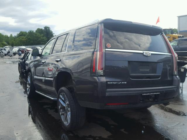 1GYS4DKJ4GR400170 - 2016 CADILLAC ESCALADE P GRAY photo 3