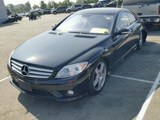 WDDEJ71X18A017764 - 2008 MERCEDES-BENZ CL 550 BLACK photo 2