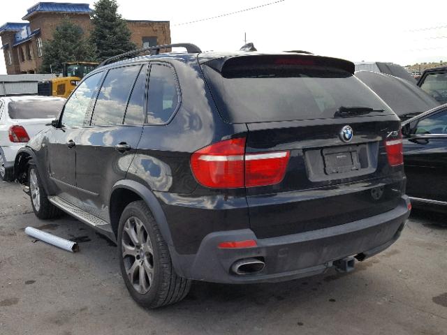 5UXFE83528L160035 - 2008 BMW X5 4.8I BLACK photo 3