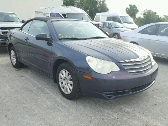 1C3LC45K38N171009 - 2008 CHRYSLER SEBRING BLUE photo 1