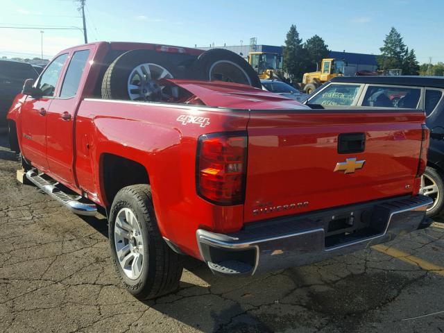 1GCVKREH0GZ219050 - 2016 CHEVROLET SILVERADO RED photo 3