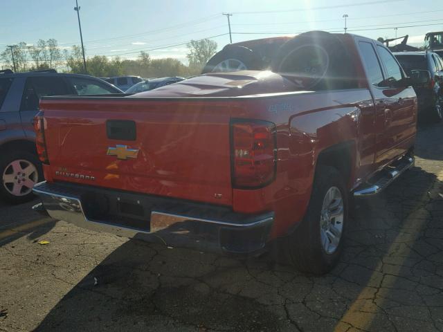 1GCVKREH0GZ219050 - 2016 CHEVROLET SILVERADO RED photo 4