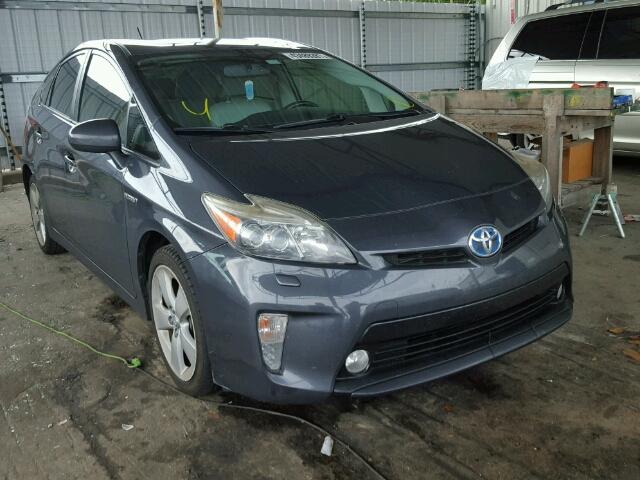 JTDKN3DU5D5631487 - 2013 TOYOTA PRIUS CHARCOAL photo 1