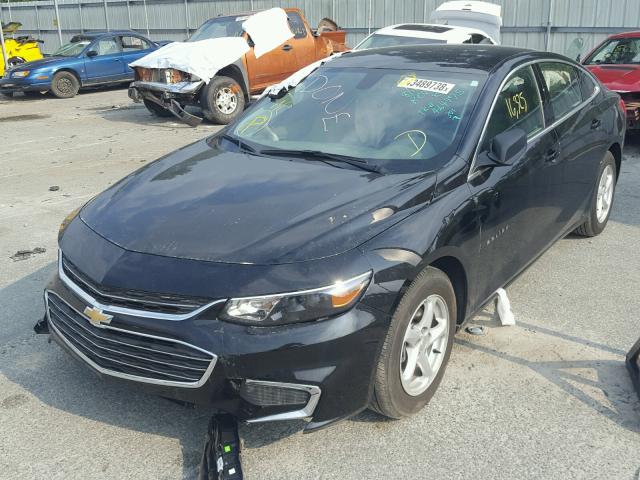 1G1ZB5ST8HF203354 - 2017 CHEVROLET MALIBU LS 黑色 照片 2