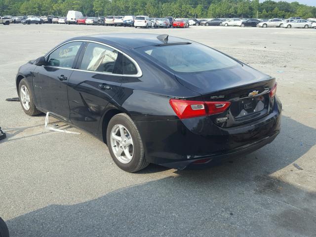 1G1ZB5ST8HF203354 - 2017 CHEVROLET MALIBU LS 黑色 照片 3