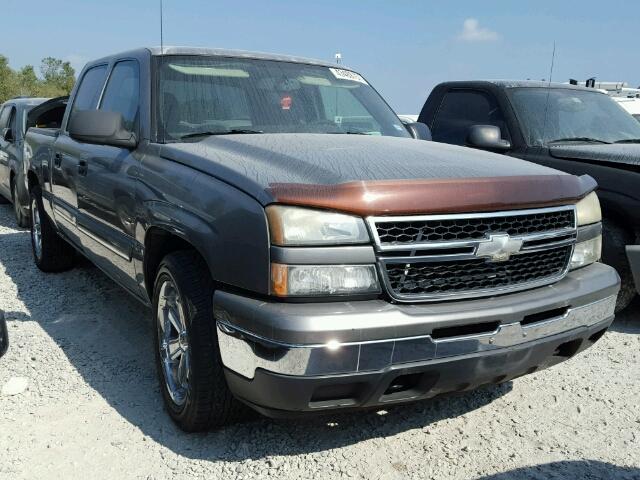 2GCEC13V871162919 - 2007 CHEVROLET SILVERADO GRAY photo 1