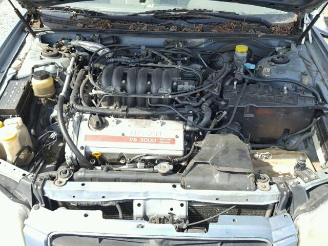 JN1CA31D91T626260 - 2001 NISSAN MAXIMA GXE BLUE photo 7