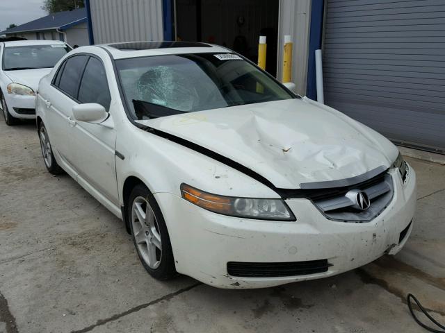 19UUA662X5A072675 - 2005 ACURA TL WHITE photo 1