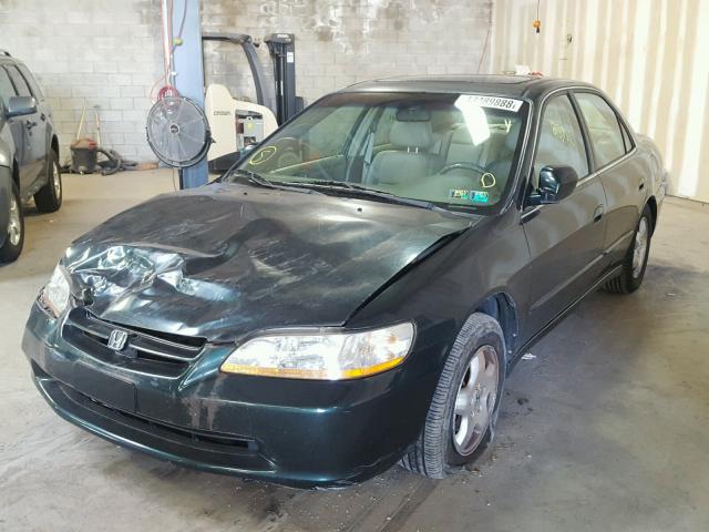 1HGCG1657XA026344 - 1999 HONDA ACCORD EX Yaşıl foto 2