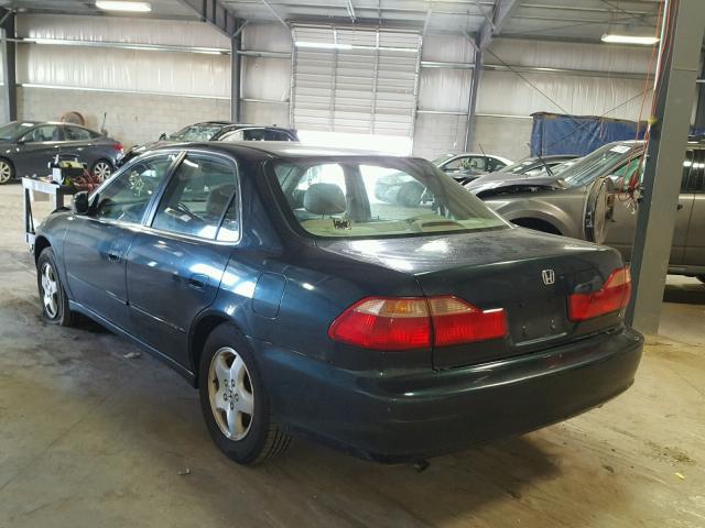 1HGCG1657XA026344 - 1999 HONDA ACCORD EX Yaşıl foto 3