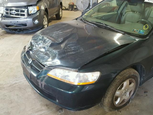 1HGCG1657XA026344 - 1999 HONDA ACCORD EX Yaşıl foto 9