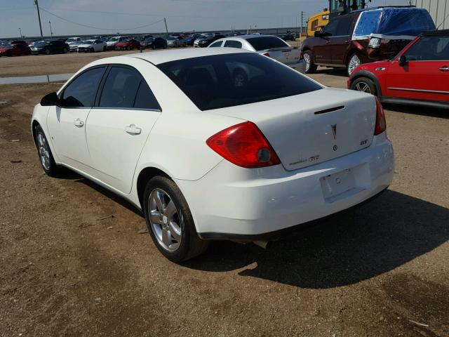 1G2ZH57N784149397 - 2008 PONTIAC G6 GT WHITE photo 3