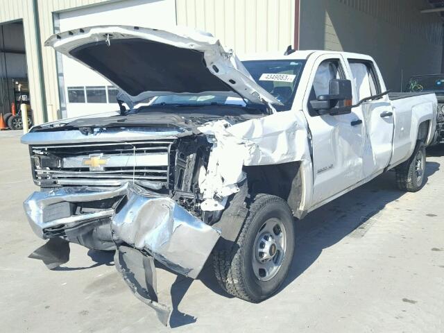 1GC1CUEGXGF160211 - 2016 CHEVROLET SILVERADO WHITE photo 2