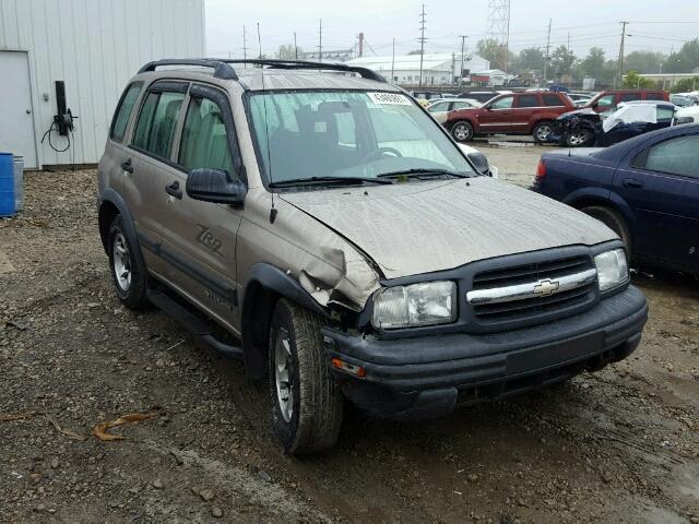 2CNBJ734326954857 - 2002 CHEVROLET TRACKER TAN photo 1