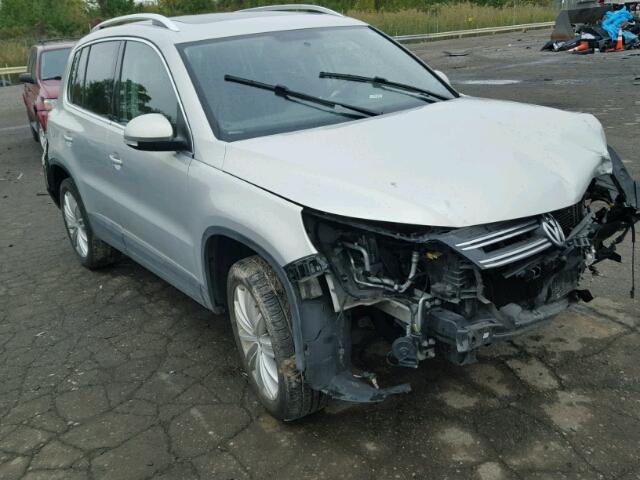 WVGBV3AX2DW566957 - 2013 VOLKSWAGEN TIGUAN S SILVER photo 1