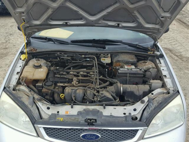 1FAHP36N96W179038 - 2006 FORD FOCUS ZXW SILVER photo 7