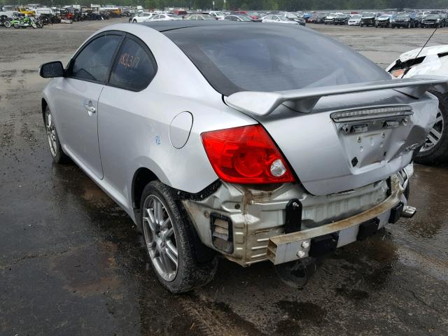 JTKDE177960100739 - 2006 TOYOTA SCION TC 银色 照片 3