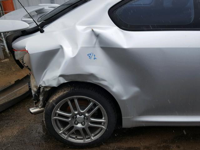 JTKDE177960100739 - 2006 TOYOTA SCION TC 银色 照片 9