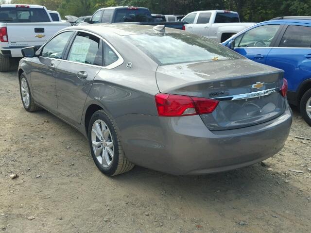 2G1105S39J9106763 - 2018 CHEVROLET IMPALA LT GRAY photo 3