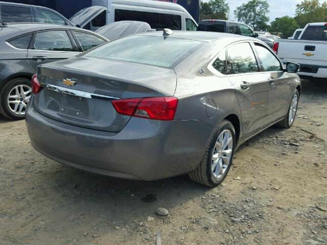 2G1105S39J9106763 - 2018 CHEVROLET IMPALA LT GRAY photo 4